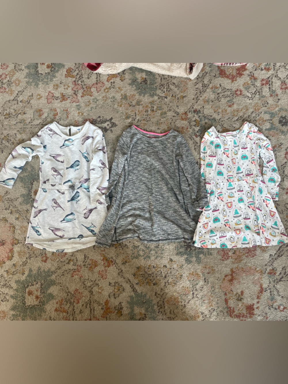 Girls long sleeve dress bundle